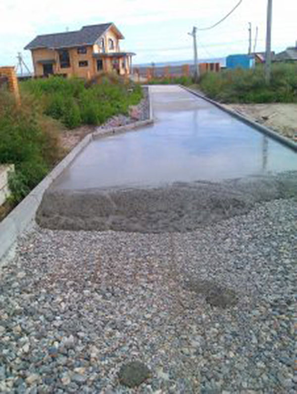 beton készítés